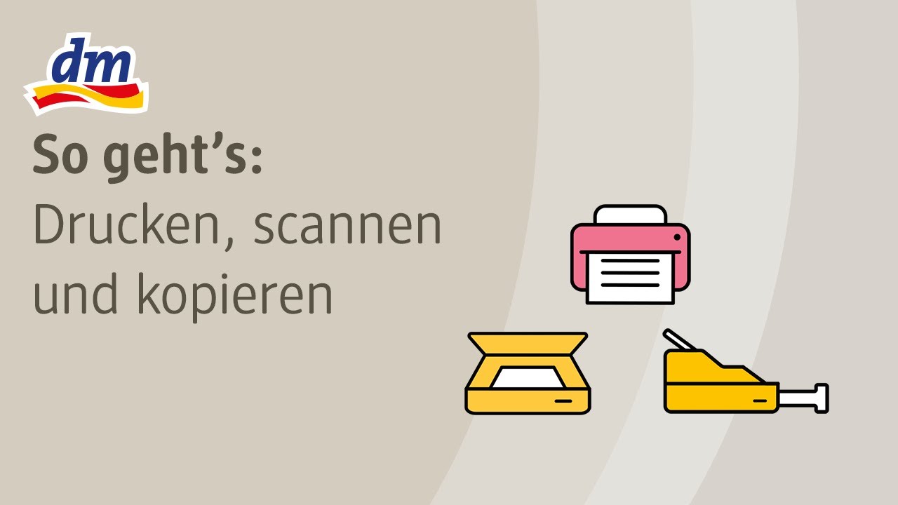 Copy- & Bindeservice im dm-Markt