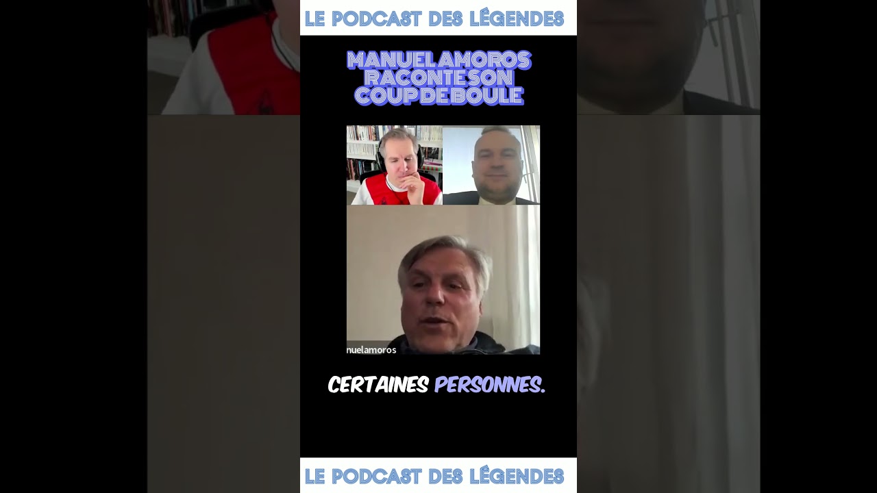 Amoros raconte son coup de boule: "je ne l'ai pas touché!" Amoros raconte son coup de boule: "je ne l'ai pas touché!"