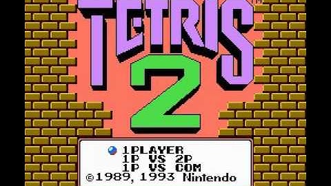 Tetris 2(NES)(USA) Intro(Take 1)(05-01-17)