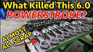 Worst Diesel? 6.0L Ford Powerstroke Teardown. That's A New One To Me! @PowerStrokeTechTalkwARod