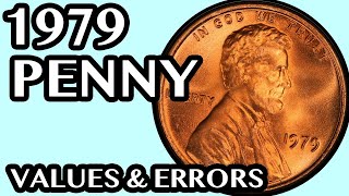 1979 Pennies Worth Money - How Much Is It Worth and Why, Errors, Varieties, and History