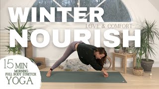 Winter Nourish Yoga | Full Body Yoga Stretch | Short Morning Yoga  | Arrivé Yoga screenshot 4
