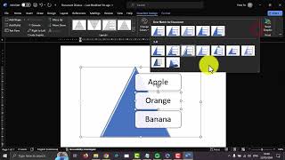 Microsoft 365: How to Add a 'SmartArt Pyramid' Diagram in Office Word (Windows 11)