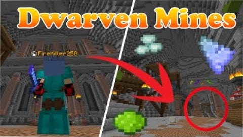 Hypixel Skyblock #6: EXPLORING THE DWARVEN MINES!