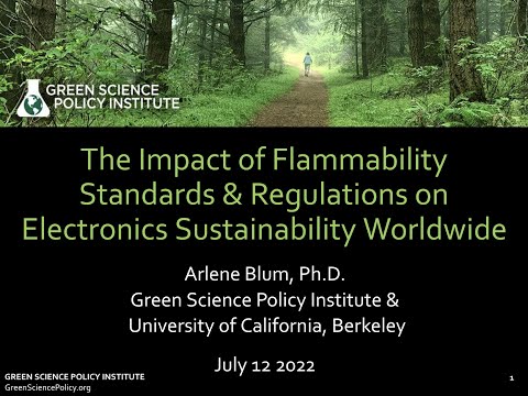 The Impact Of Flammability Standards Regulations On Electronics Sustainability Worldwide