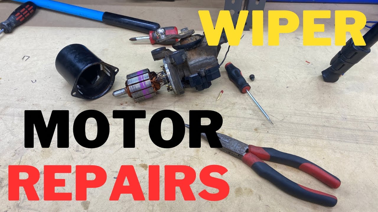 Repair windscreen wiper motor in 80series landcruiser