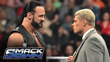 Cody Rhodes comes-face-to-face with Drew McIntyre: SmackDown highlights, Feb. 14, 2025