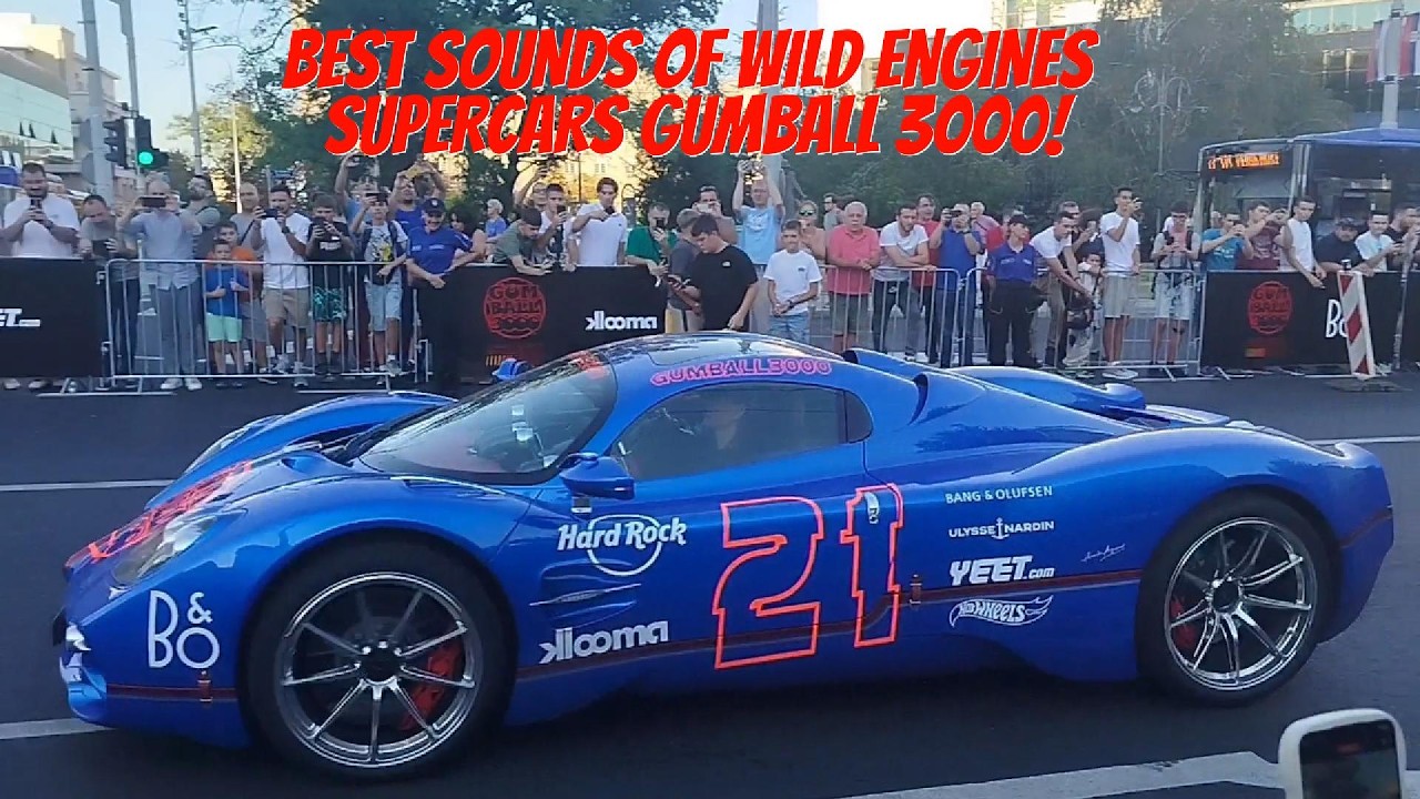 BEST SOUNDS OF WILD ENGINES SUPERCARS GUMBALL 3000!#viral #youtube #supercars #gumball