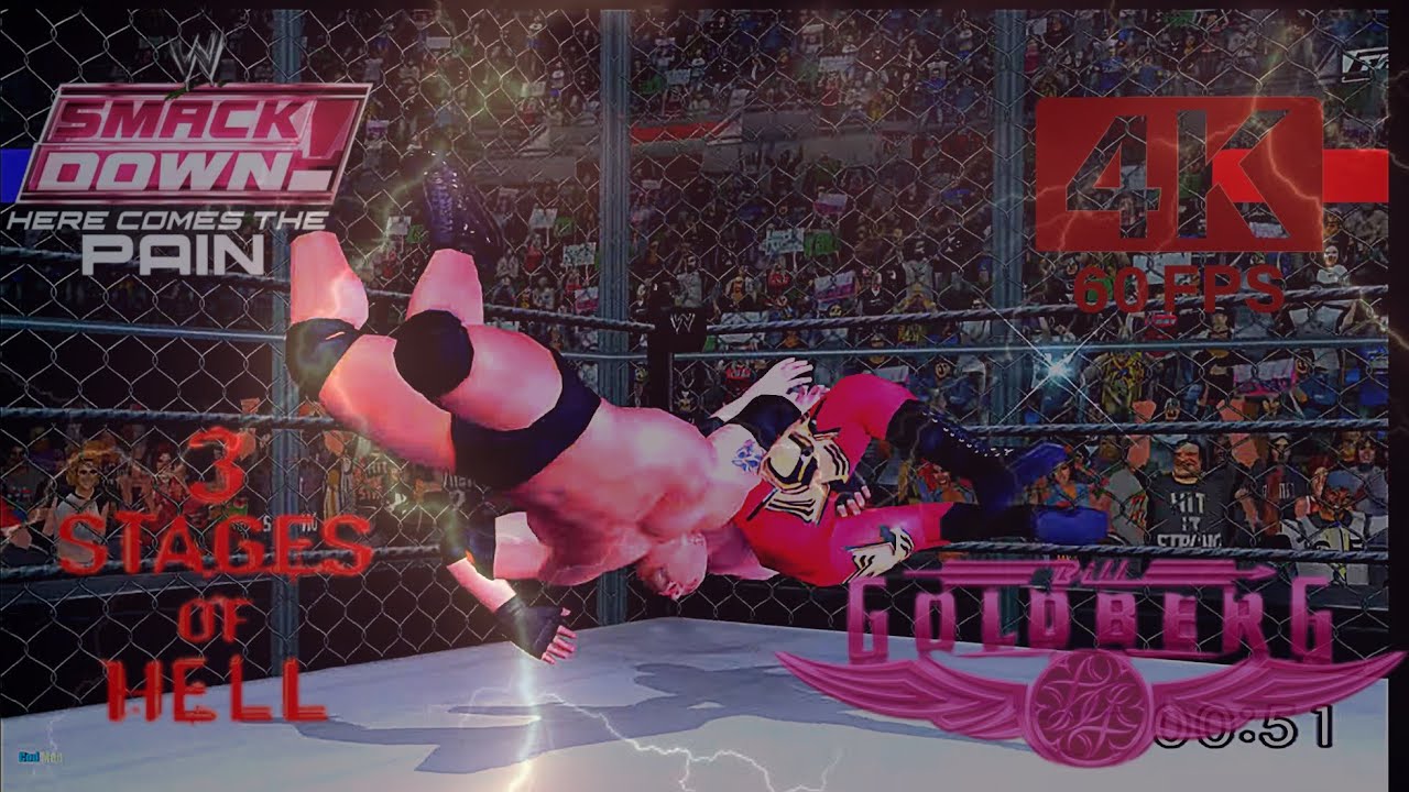 Goldberg vs Christian | 3 stages of Hell | SmackDown Here Comes the pain