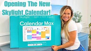 Skylight Calendar Max Unboxing | Trying to Get My Life Organized as a Busy Mom of 3! | Part 2