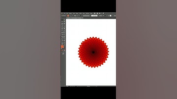 Quick Flower design | Adobe illustrator | Logo design tutorial #illusion #illustrator #shorts