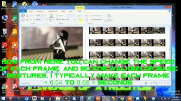 Tutorial - My Editing Technique - Windows Live Movie Maker