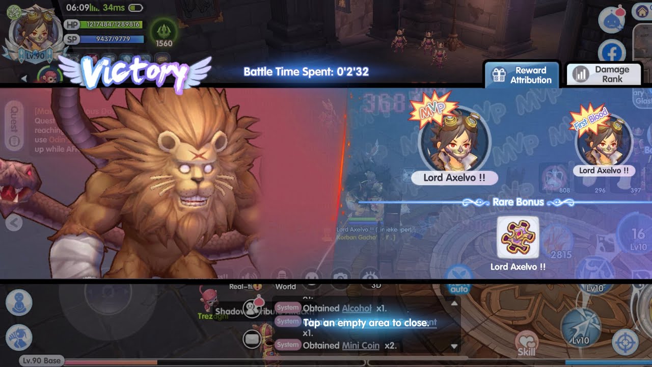 [ Ragnarok X Generation ] How to Kill Mini Boss Chimaera ( SOLO REFINE ...