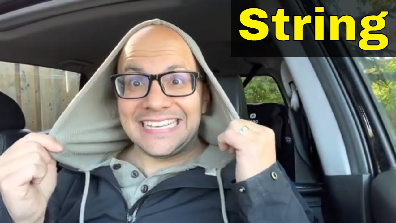 How To Adjust A Hoodie String Easily-Step By Step Instructions - YouTube