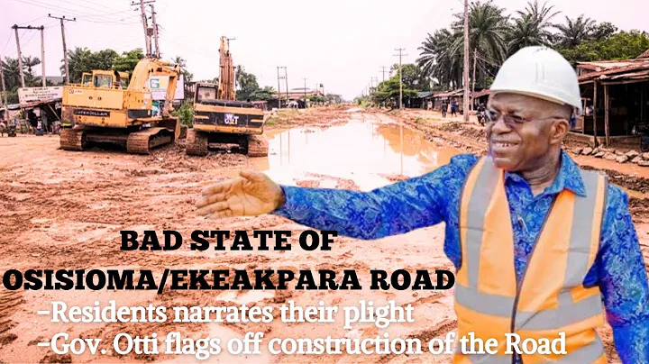 GOVERNOR ALEX OTTI FLAGS OFF THE CONSTRUCTION OF OSISIOMA/EKEAKPARA ROAD