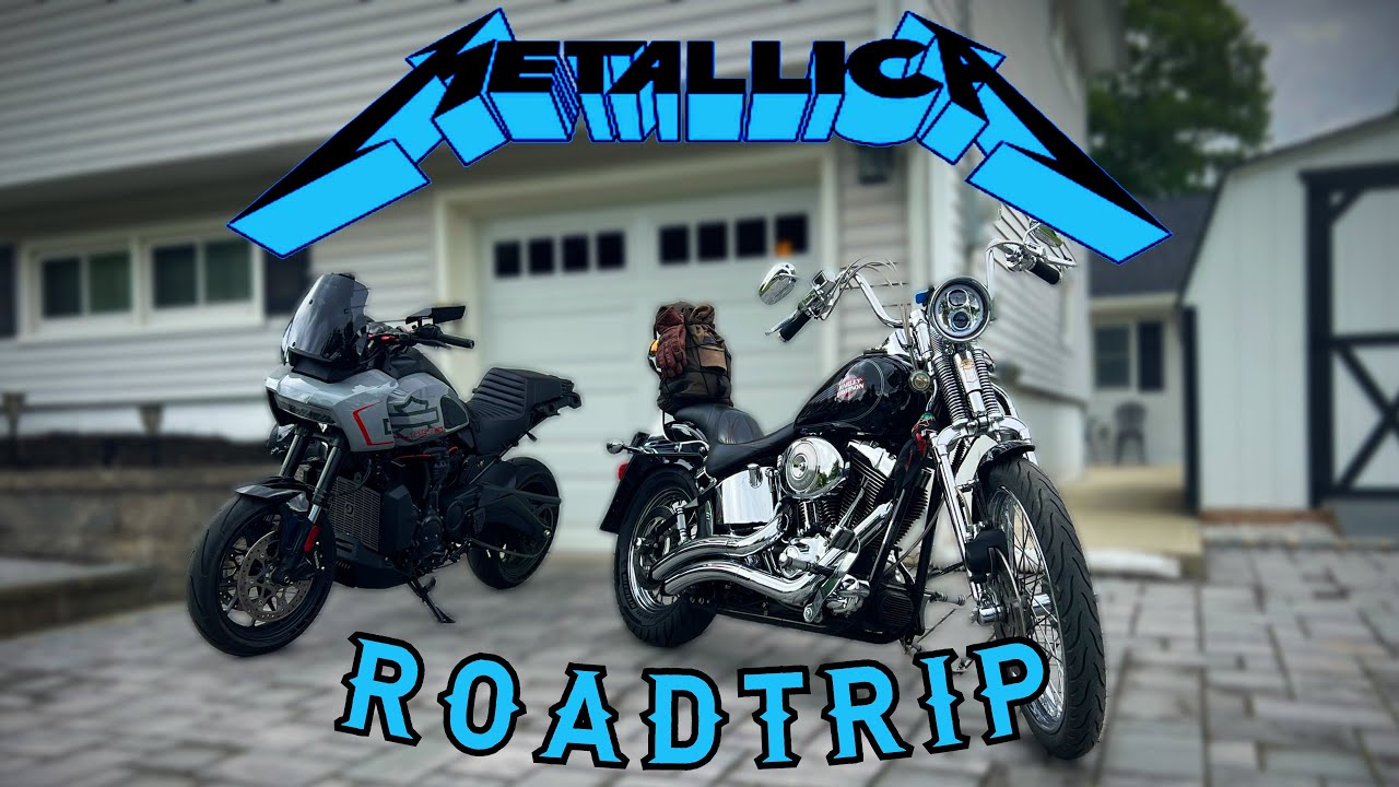 First Road Trip on a SPRINGER to see METALLICA