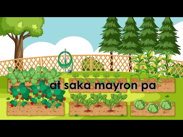 Bahay Kubo Instrumental with lyrics (Nipa Hut) Filipino Nursery Rhymes class=