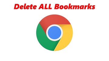 How To Delete ALL Bookmarks In Google Chrome