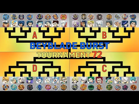 Beyblade Burst GT Tournament 72 Group A through B of the 32nd | 베이블레이드 버스트 진검 토너먼트 72회 AB조 32강전