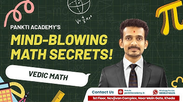 Think Math Is Hard? This Course Changes Everything! "vEDIC mATH" / Square / Last Digit 5 square