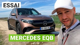 Essai Mercedes EQB : Un SUV électrique 7 places et classe !