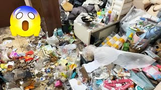 😵HOW DOES A BEAUTIFUL WOMAN SURVIVE FOR THREE MONTHS IN THIS GARBAGE-STREWN ENVIRONMENT_🤢