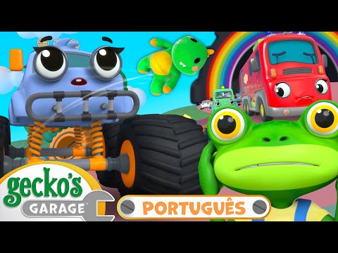 A Aventura do Dino Perdido da Molly! | Temporada 3 Episódio 16 | Garagem do Gecko em Português