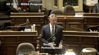Iowa Senate Republican's epic speech against tax incentive bill