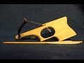 Tutorial on how to make The Popsicle Stick Crossbow! Real prod! 5lbs