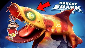 SHINCHAN CHOP UNLOCKED A INVISIBLE SHARK !|Hungry Shark Evolution|IamBolt Gaming