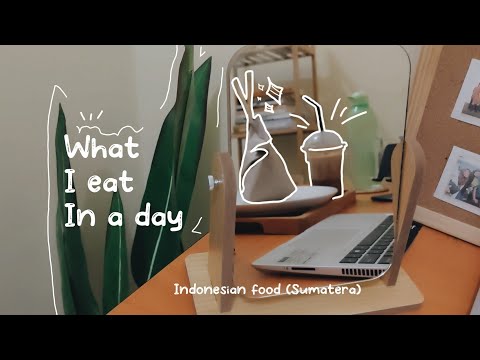 what i eat in a day | challenge seharian makan makanan khas sumatera | Indonesia