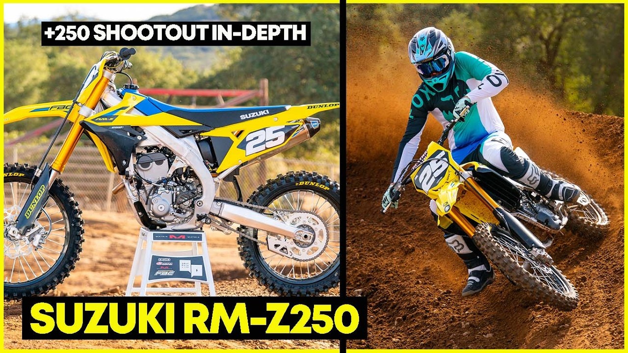 Почему стоит купить SUZUKI RM-Z250 2026 года? | Подробное сравнение моделей 250 куб. см