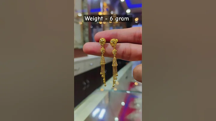 Earrings design #viral #shorts #viral #jewellery #jewelry #jewellerydesign #earrings #gold ##srsj