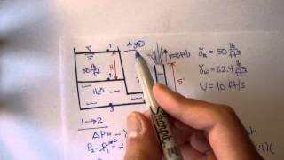 Bernoulli Equation: Example 2 [Fluid Mechanics #25]