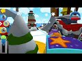 Thomas &amp; Friends Minis 🚂GORDON’S WINTER WONDERLAND: Ride over frozen bridges + crash ice walls