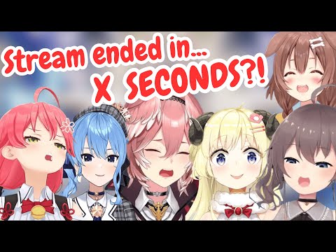 15 Holomems Failing the "Stream Ends If..." Challenge Compilation