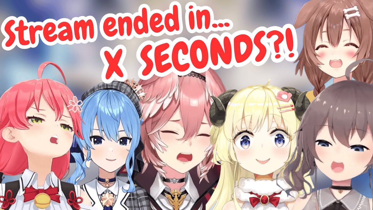 15 Holomems Failing the 