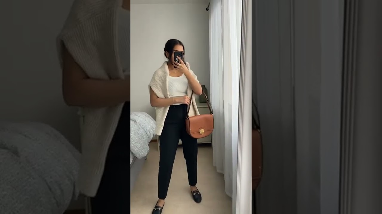 5 Black & Cream outfits 🤍