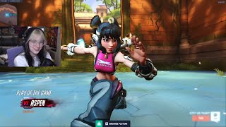 This is How Rank 1 Juno Looks Like – Aspen! POTG! [Overwatch 2 Top 500 Season 18]