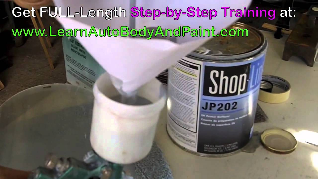 NEW! Car Bodywork Auto Body Paint Repair Training Video 2_5 YouTube