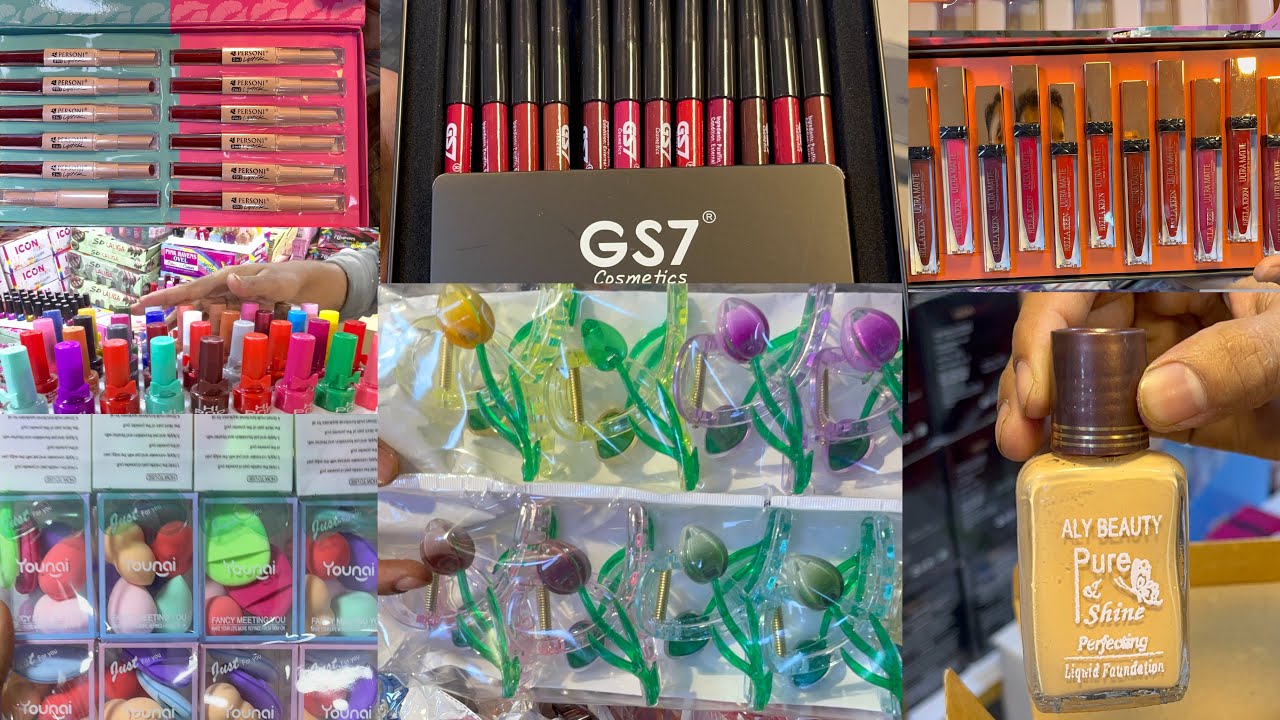 Cosmetic Wholesale Market In Bada Bazar Kolkata 