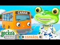 Lago congelado | 🐸 Garaje de Gecko | Carros para niños | Vídeos educativos