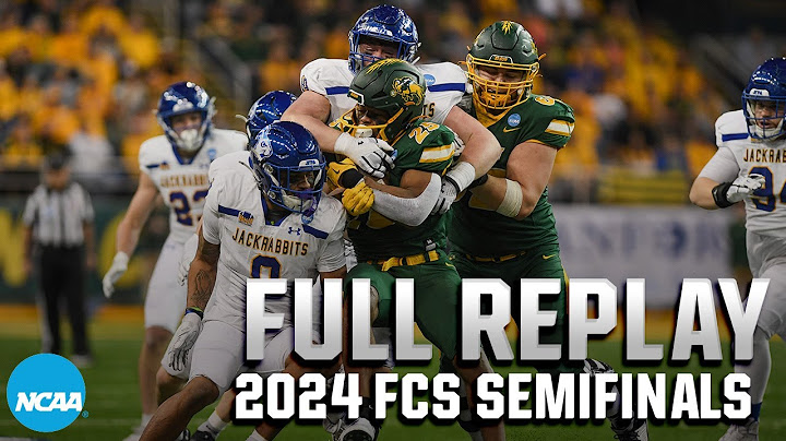 North Dakota State vs. South Dakota State: 2024 FCS football semifinal | FULL REPLAY