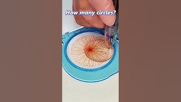 Take a guess how many circles there are  #2024 #spirograph #art #asmr #satisfying  #spirographshr