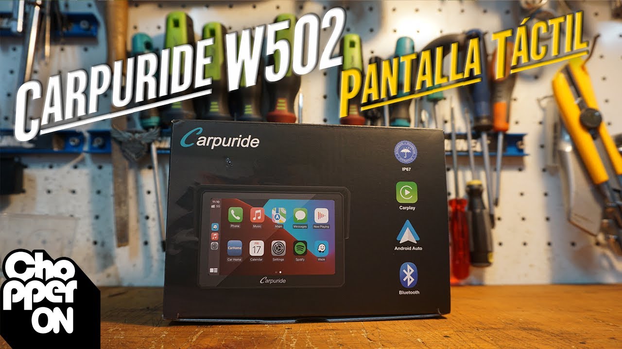 Review Carpuride W502 - waterproof Android Auto and Car Play