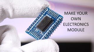 Make your own Circuit Module | Decoder CD4515 | STM32 Nucleo tutorial