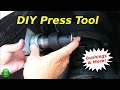 How To Replace Control Arm & Trailing Arm Bushings(DIY Tool)