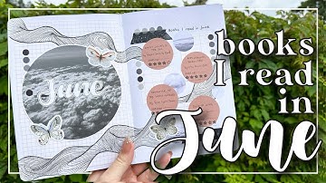 Books I read in June 2023 | Reading journal update ft. Takkti