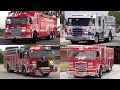 Fire trucks responding compilation pierce mfg volume ii