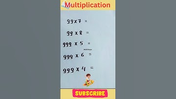 Secret Multiplication Trick (Easy & Fast) #maths #shorts #multiplication #tricks #ytshorts